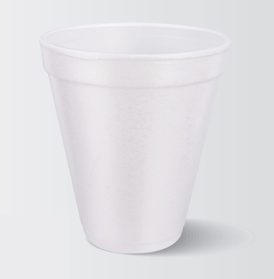 Reyma 8oz White Foam Cup - 1000/Case (40 Pack/ 25 Pc)