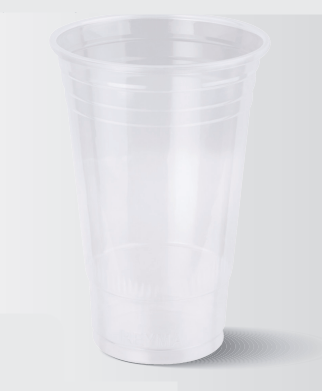 Reyma 20oz Clear Plastic Cold Cup- 1000/Case (20 Pack/50 Pc)