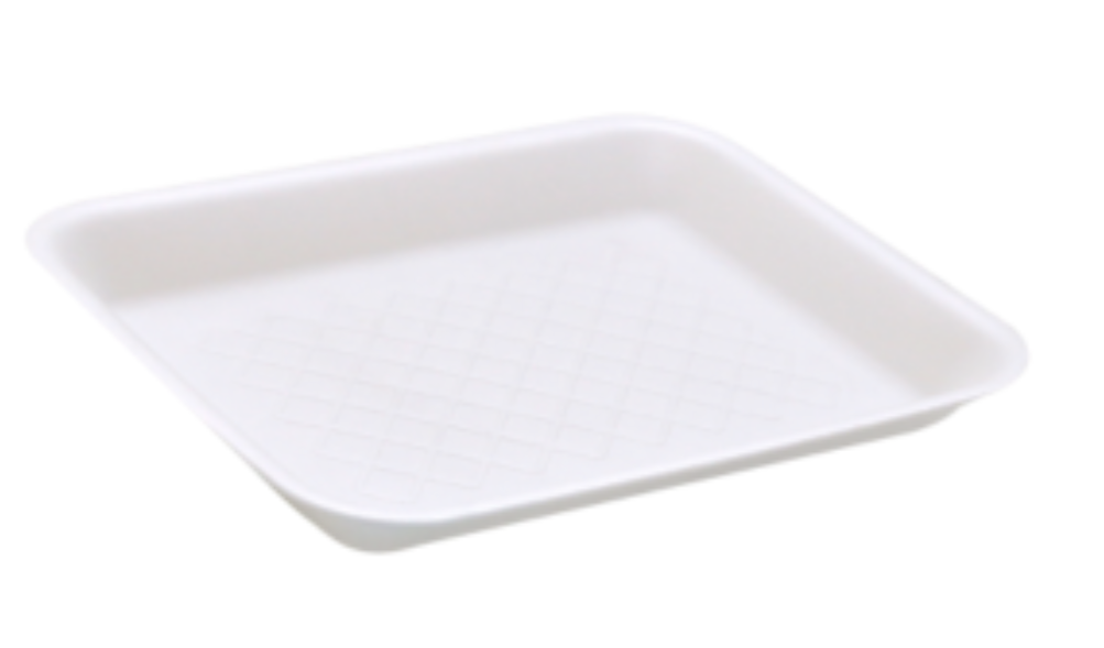 Reyma Foam Food Tray 8 1/2" x 6 1/3" x 1" - 500/ Case (10 Pack/50 Pcs)